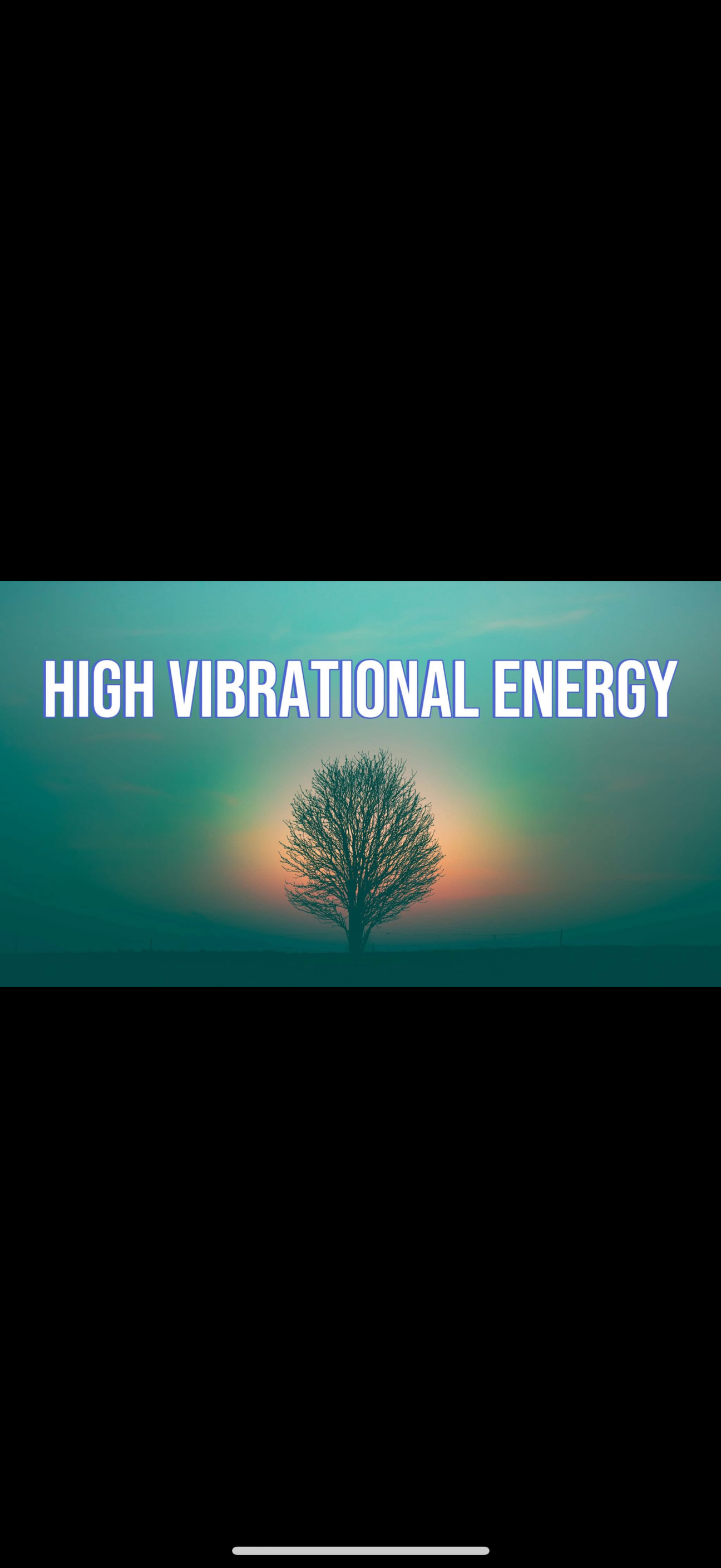 High Vibrational Energy