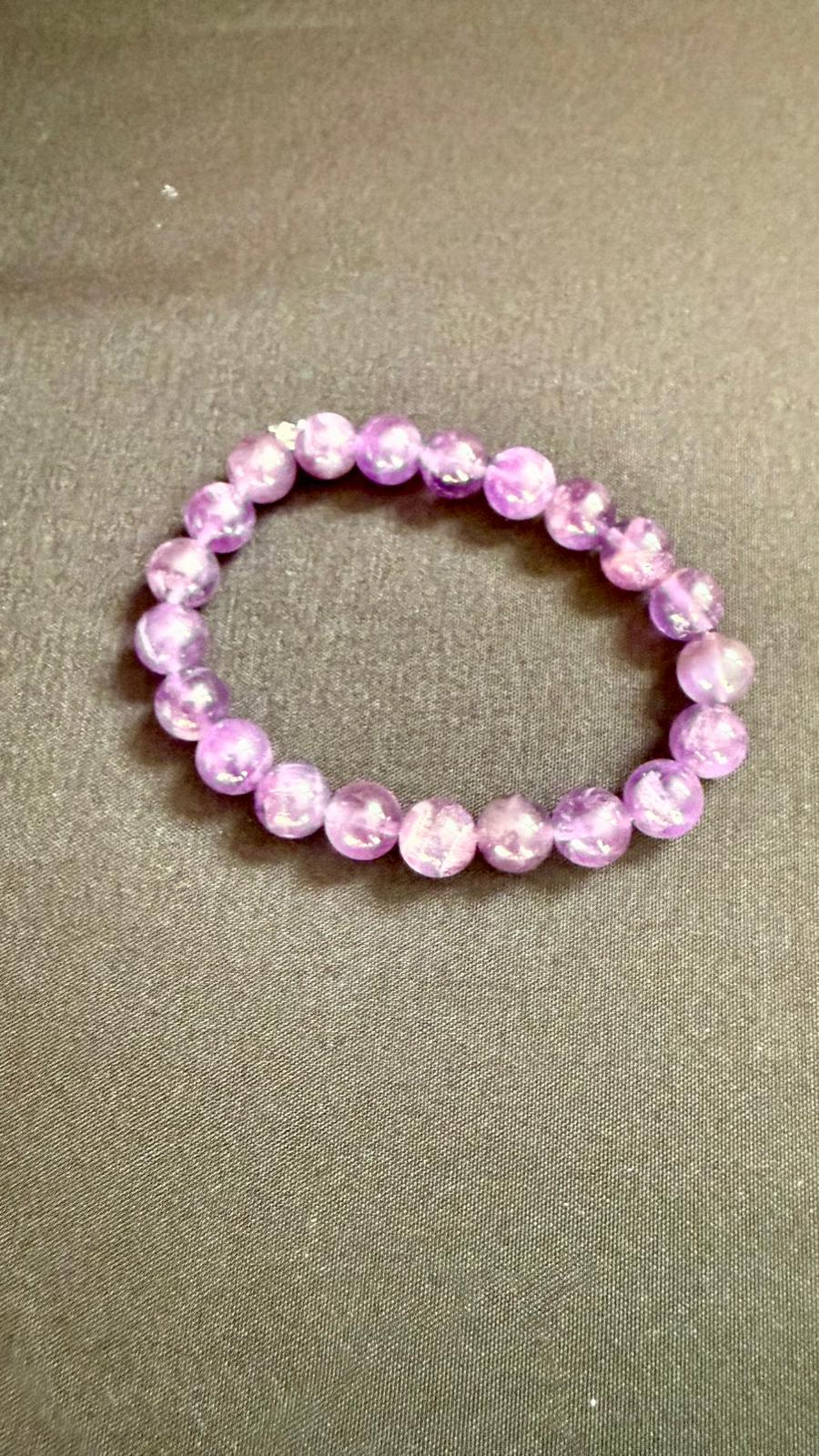 Crystal Healing Bracelet (Amethyst)