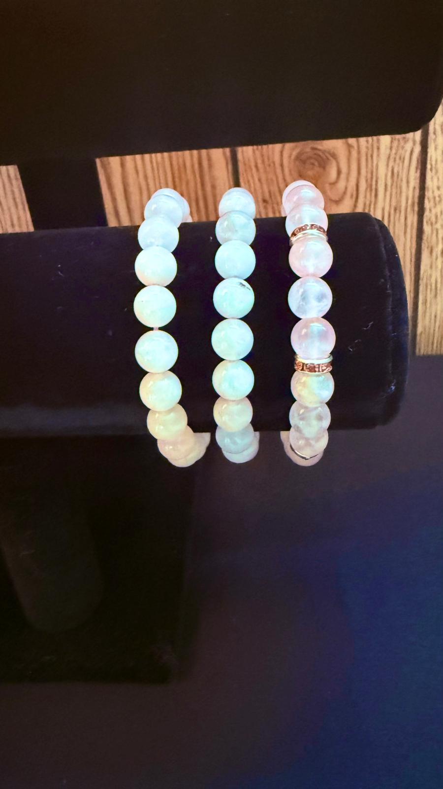 Crystal Healing Bracelet (Rose Quartz)