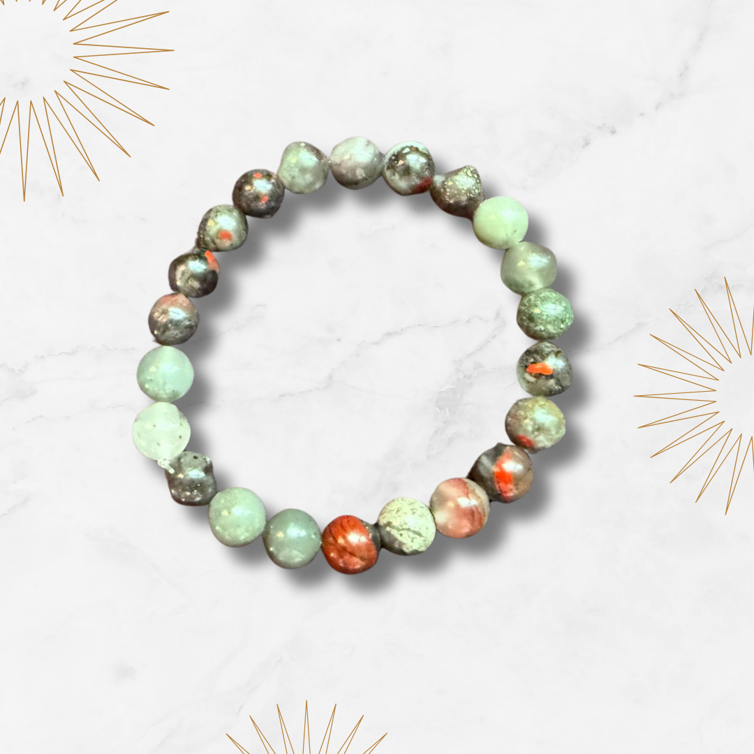 Crystal Healing Bracelet (Bloodstone)