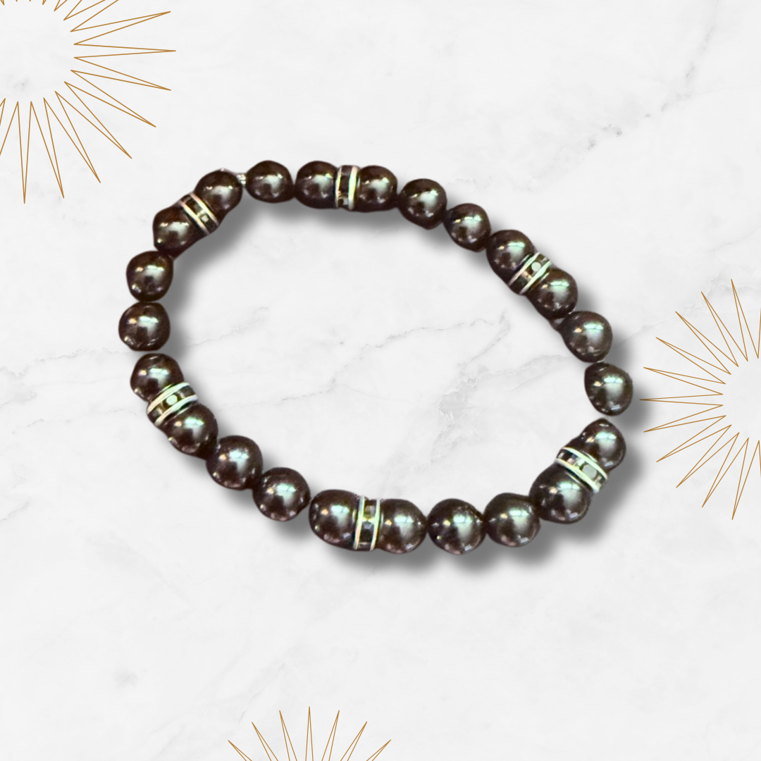 Crystal Healing Bracelet (Black Tourmaline)